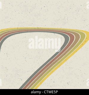 Retro-Linien abstrakten Hintergrund Stockfoto