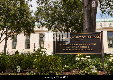 Sitz der National Academy of Sciences, Washington, DC Stockfoto