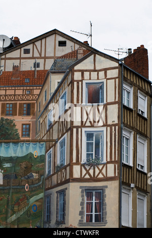 Trompe-l ' auf der Place De La Motte in Limoges, Haute-Vienne, Frankreich. Stockfoto