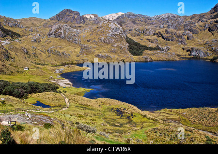 Wunderschöne Landschaft des Parque Cajas, Ecuador. Stockfoto