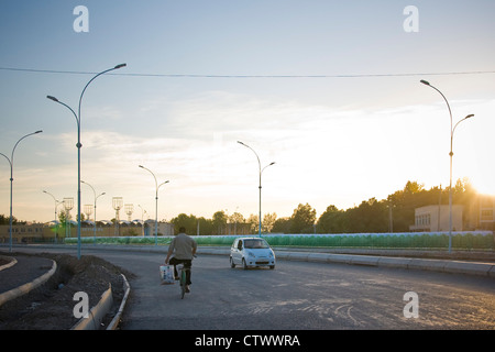 Usbekistan, Fergana, Alltag Stockfoto