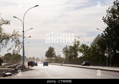 Usbekistan, Fergana, Straße, Alltag Stockfoto