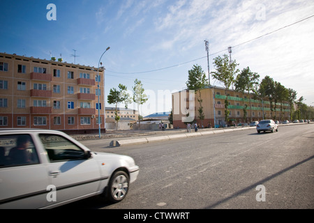 Usbekistan, Fergana, Alltag, Straße Stockfoto