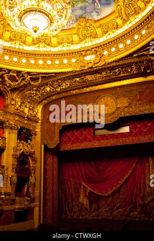 Der Palais Garnier (Paris Opera House), in Paris, Frankreich Stockfoto