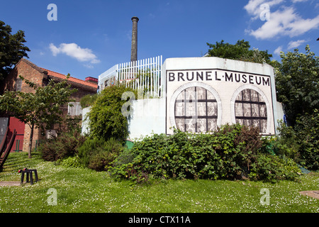 Die Brunel Museum, Eisenbahn Avenue Rotherhithe, London, England, UK. Stockfoto