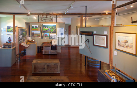 Connecticut River Museum in Essex CT Stockfoto