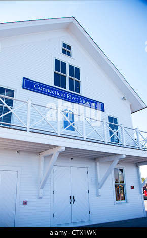 Connecticut River Museum in Essex CT Stockfoto