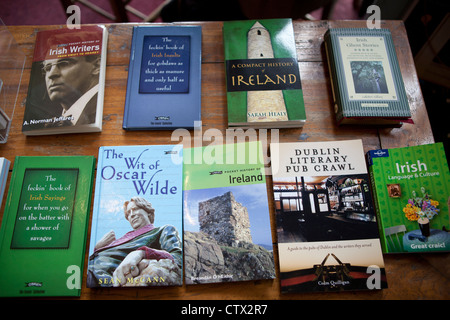 Wicklung der Treppe Buchhandlung Café Dublin Irland Stockfoto