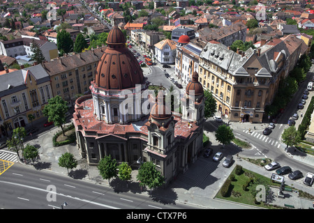 Kirche in Târgu Südwesten (Tirgu Mures), Karpaten, Siebenbürgen, Rumänien, Osteuropa, EU Stockfoto