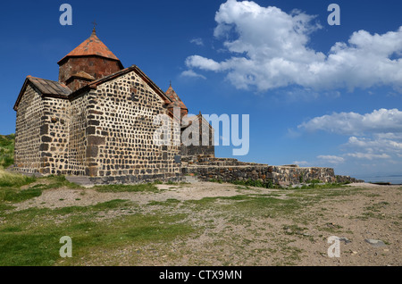 Klösterliche Komplex Sevanavank. Sevan See. Armenien Stockfoto