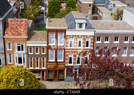 Madurodam, ein ganzes Land im Kleinformat, ist eine der wichtigsten Touristenattraktionen in Den Haag (oder Den Haag), in Südholland, Niederlande. Stockfoto