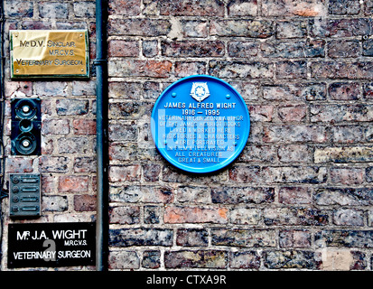 Welt von James Herriot in Thirsk, Yorkshire Stockfoto