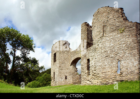 Newcastle Emlyn Burg, Carmarthenshire, Wales, UK Stockfoto