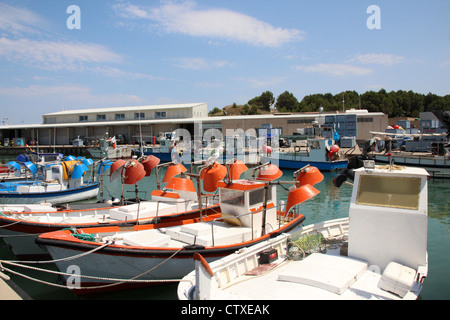 La Escala, Katalonien, Spanien. Stockfoto