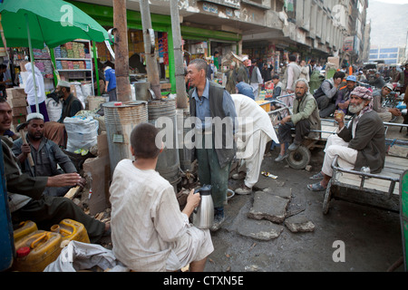 Basar in der Innenstadt von Kabul, Afghanistan Stockfoto