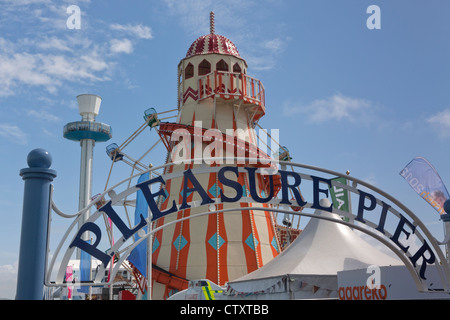 Weymouth Vergnügen Pier Eingang Stockfoto