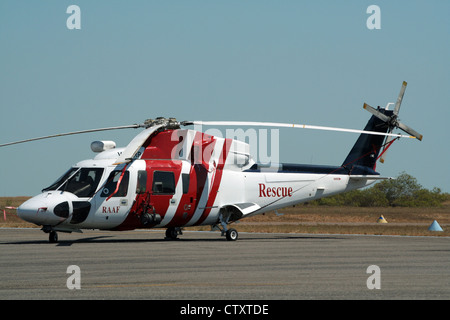 Royal Australian Air Force Rettungshubschrauber Stockfoto
