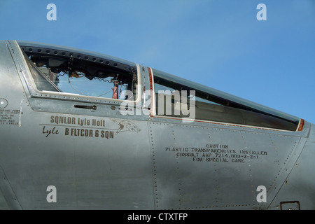 Royal Australian Air Force F-111 Aardvark Cockpit Stockfoto