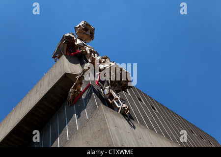 Alles ist schön, wenn Sie nicht nach unten, im Rahmen des Festivals der Weltausstellung, Hayward Gallery in Southbank London aussehen Stockfoto