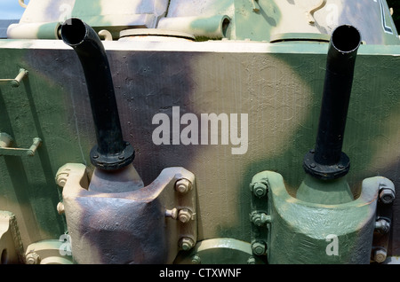 ERHALTENEN DEUTSCHEN ROYAL TIGER TANK BEHINDERTE IN DEN ARDENNEN WÄHREND DER ARDENNENOFFENSIVE.   LA GLEIZE.  Belgien.  EUROPA Stockfoto