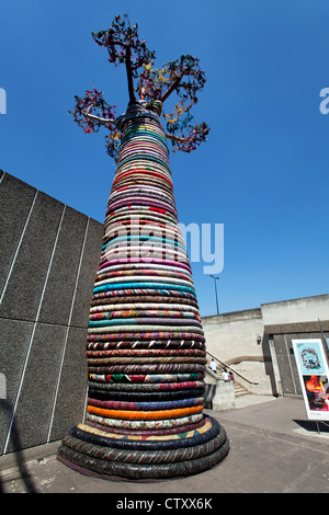 Unter der Baobab, im Rahmen des Festivals der Weltausstellung, Queen Elizabeth Hall Waterloo Brücke Terrasse, Southbank, London. Stockfoto