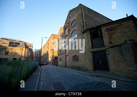 Phoenix Wharf, Wapping Hautpstraße, Wapping, London, England, UK Stockfoto