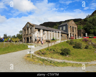 Sygun Copper Mine Welsh touristische Attraktion Besucherzentrum in Snowdonia-Nationalpark in der Nähe von Beddgelert, Gwynedd, Nordwales, UK Stockfoto