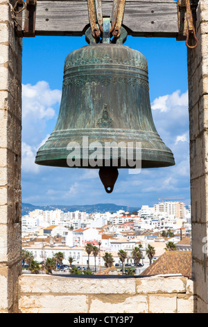 Kathedrale alte Stadt quadratische Faro Portugal Stockfoto