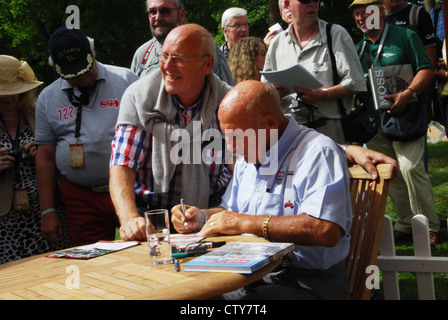 Stirling Moss Autogramme am Classic Days 2012, Schloss Dyck Deutschland Stockfoto