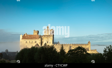 Frankreich, Dordogne, Chateau de Beynac Stockfoto