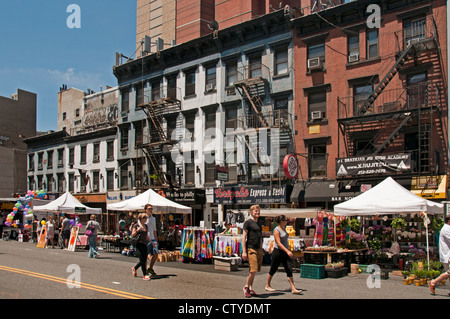 3rd Avenue Straße Markt East Village (Greenwich Village) Manhattan New York Vereinigte Staaten von Amerika American shop Geschäfte Stockfoto