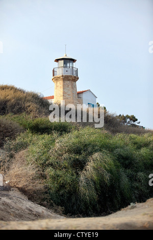 Meneou Leuchtturm am Cape Kiti, Zypern Stockfoto