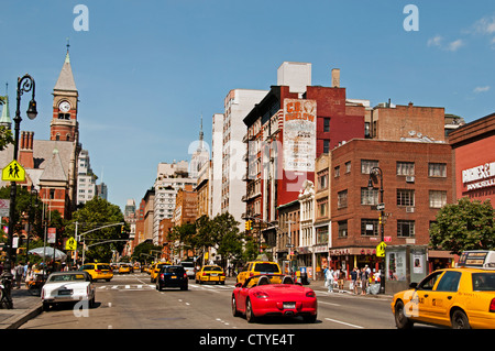 6th Avenue West Village (Greenwich Village) Manhattan New York Vereinigte Staaten von Amerika Stockfoto