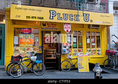 Pluck U. Village Manhattan New York City Vereinigte Staaten von Amerika Stockfoto