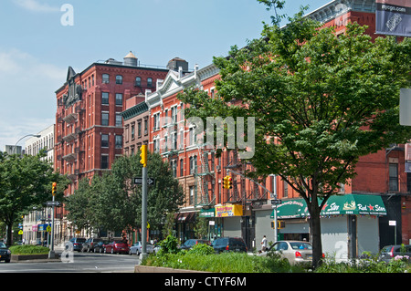 7th Avenue Adam Clayton Powell JR Boulevard Harlem New York Manhattan-USA Stockfoto