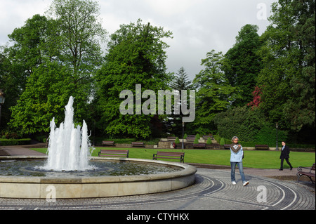 Parc Municipal in Luxemburg-Stadt Stockfoto