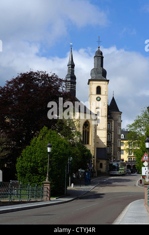 St. Michael (Eglise St.) - älteste Kirche von Luxemburg, Luxemburg-Stadt Unesco-Welterbe Stockfoto