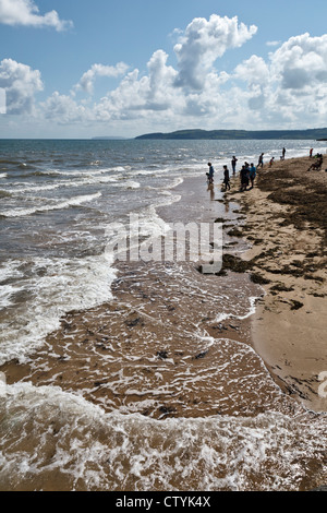 Benllech Strand, Anglesey, Wales Stockfoto