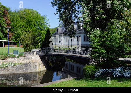 Kurpark von Mondorf-Les-Bains, Luxemburg Stockfoto