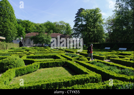 Kurpark von Mondorf-Les-Bains, Luxemburg Stockfoto