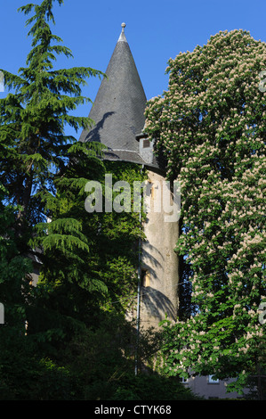 Schloss Château de Schengen, Schengen, Luxemoburg Stockfoto