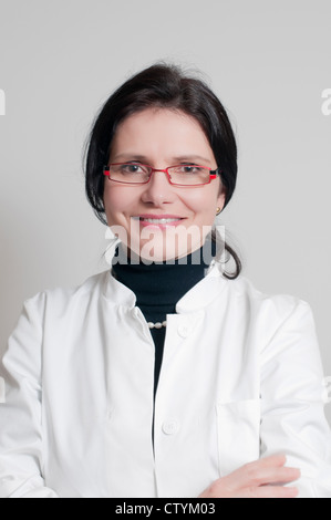 Porträt von einer Ärztin Stockfoto