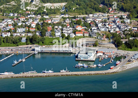 Hafen Sie, Sassnitz, Insel Rügen, Mecklenburg-West Pomerania, Deutschland Stockfoto