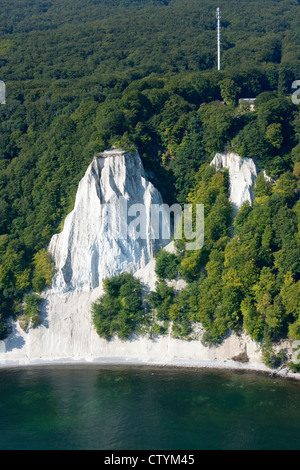Könige Stuhl, Kreidefelsen bei Sassnitz, Insel Rügen, Mecklenburg-West Pomerania, Deutschland Stockfoto