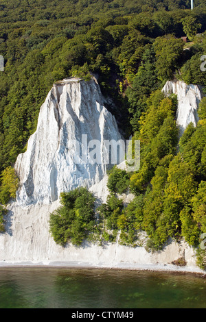 Könige Stuhl, Kreidefelsen bei Sassnitz, Insel Rügen, Mecklenburg-West Pomerania, Deutschland Stockfoto