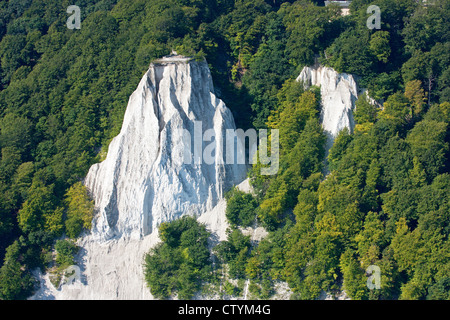 Könige Stuhl, Kreidefelsen bei Sassnitz, Insel Rügen, Mecklenburg-West Pomerania, Deutschland Stockfoto