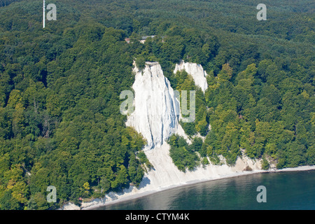 Könige Stuhl, Kreidefelsen bei Sassnitz, Insel Rügen, Mecklenburg-West Pomerania, Deutschland Stockfoto