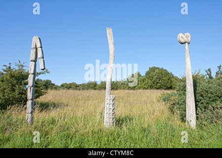 Kunstwerk, Kap Arkona, Insel Rügen, Ostseeküste, Mecklenburg-West Pomerania, Deutschland Stockfoto