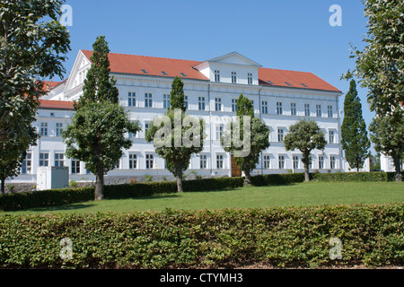 Pädagogium in den Zirkus, Putbus, Insel Rügen, Ostseeküste, Mecklenburg-West Pomerania, Deutschland Stockfoto