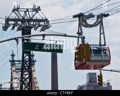 Roosevelt Island Seilbahn Stockfoto